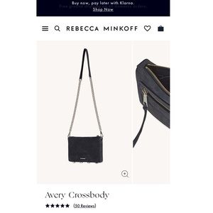Rebecca Minkoff Avery Crossbody NWT